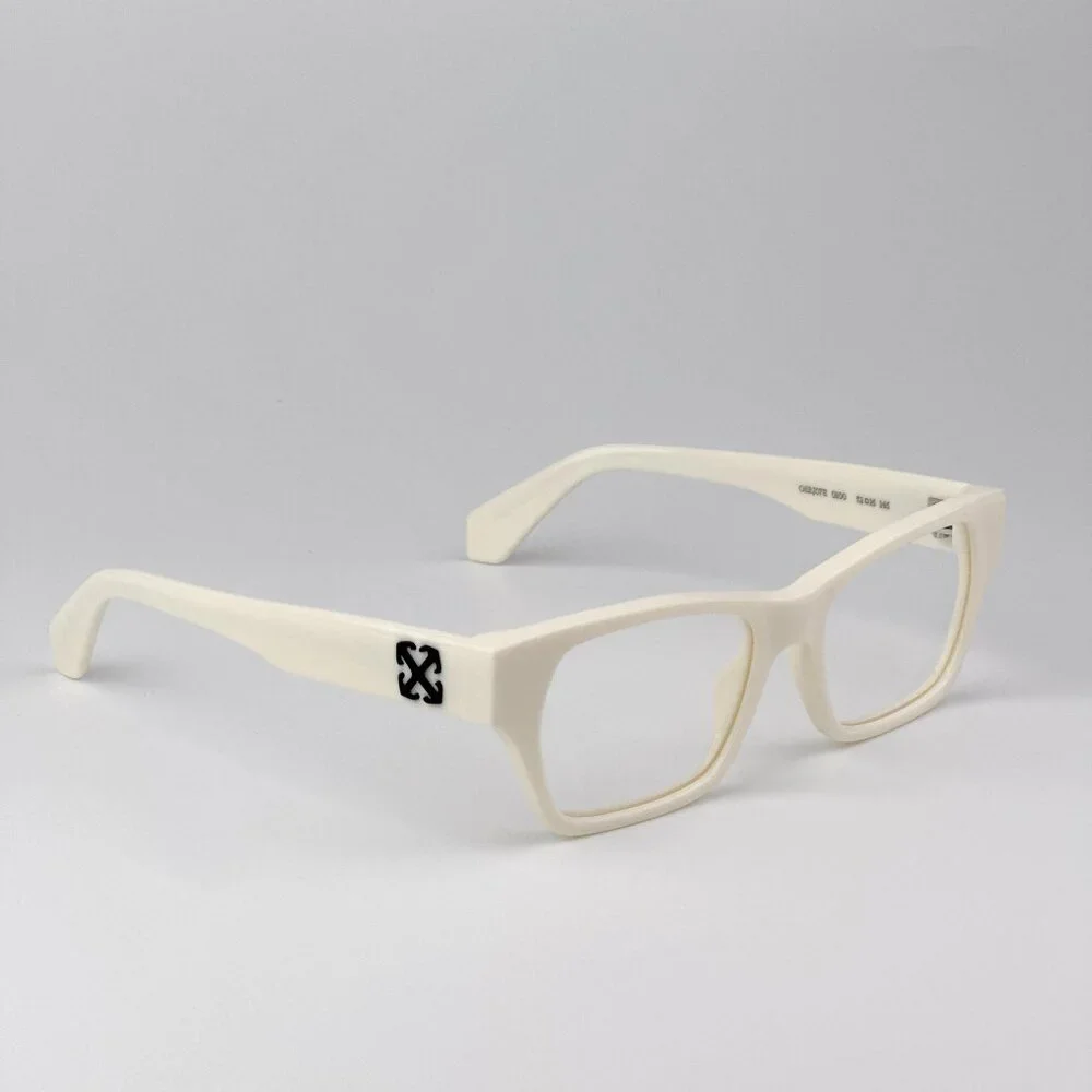Off-White STYLE 7E Women Eyeglasses White Square Frame | Model OERJ07E 0100